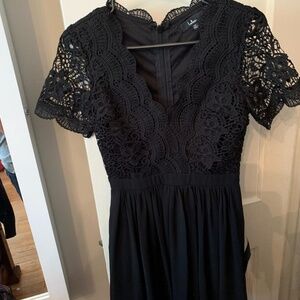LuLus Black Dress Size XS
